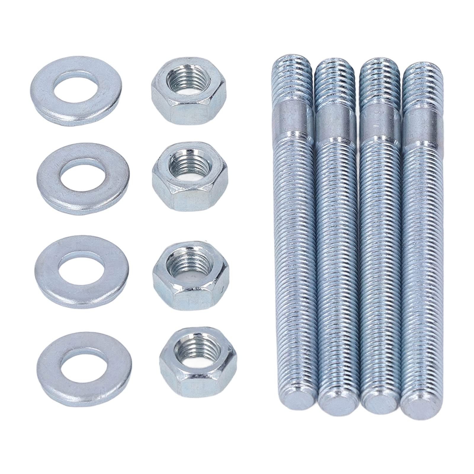 Carburetor Studs Kit, Chazcool 3.5in Set Metal Carb normal