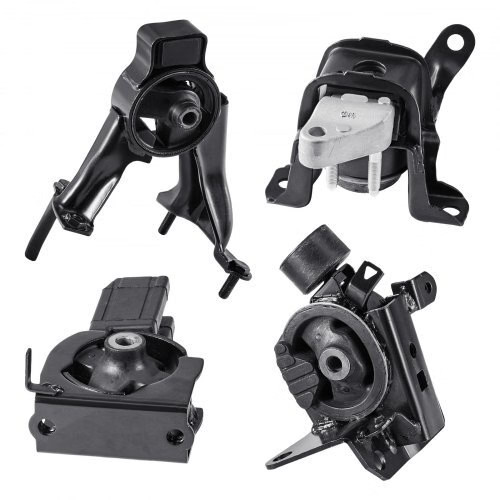 Engine and Transmission Motor Mount Kit Replacement, Set of 4, Compatible with