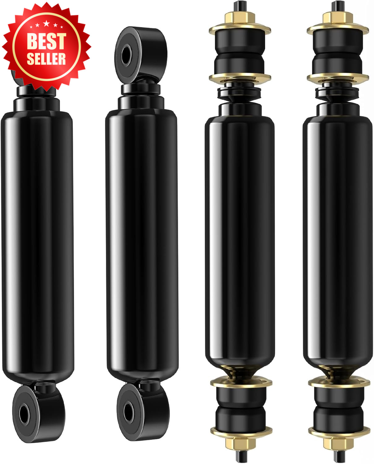 4 PCS Golf Cart Front Rear Shocks 1988-Up 2004-Up Gas Electric US