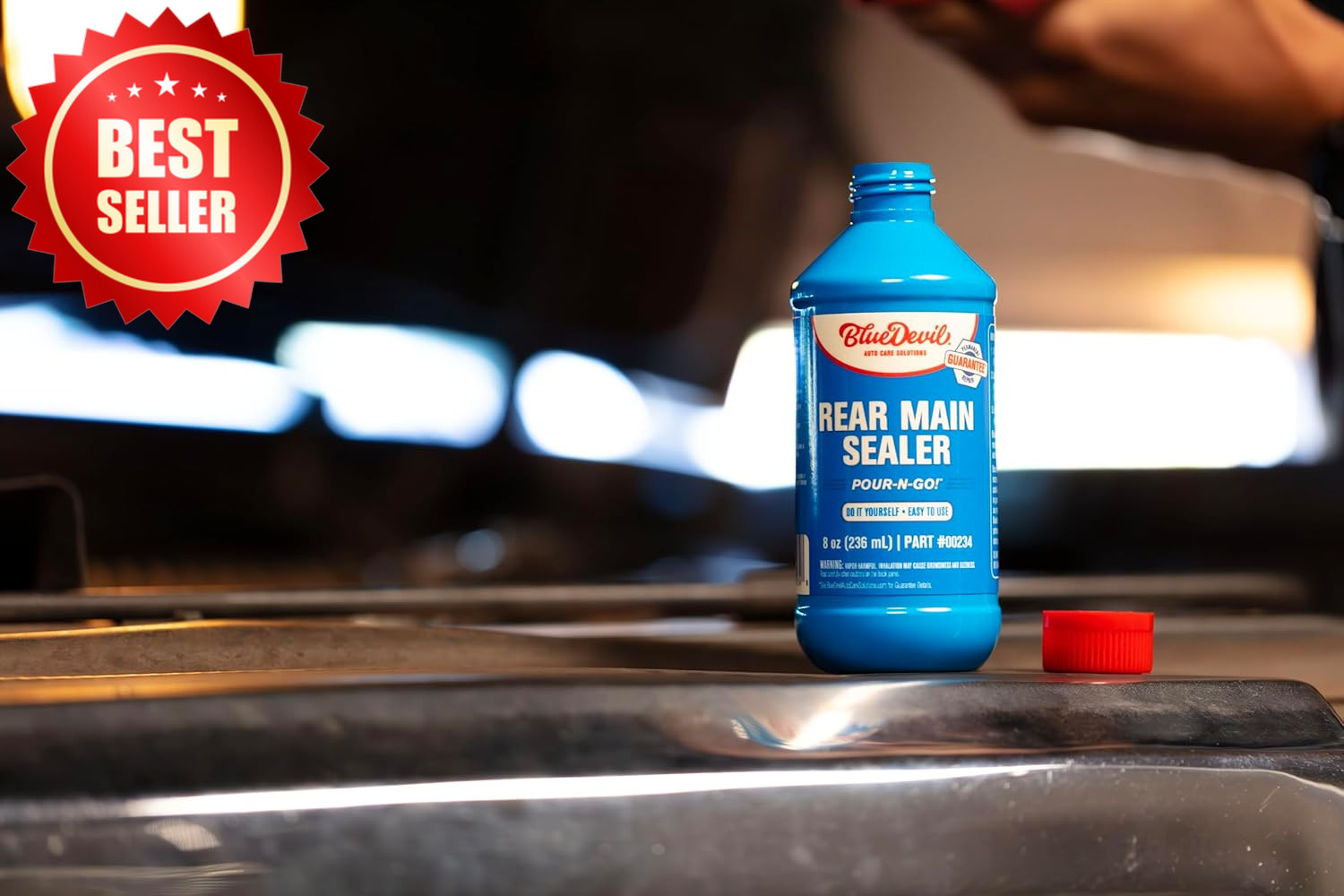 8 OZ Rear Main Sealer Engine Oil Leak Stopper Repair Fluid Automotive US