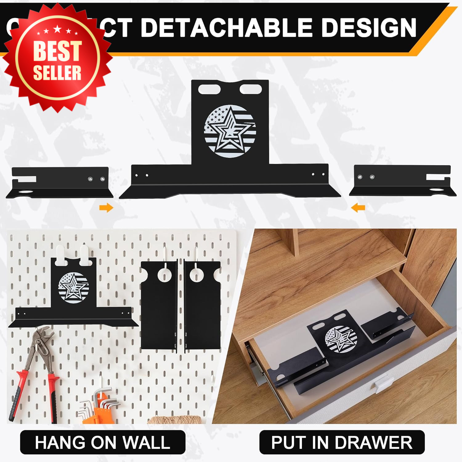 Wheel Alignment Tool Kit Toe Plates Imperial No Caliper Removal HD US