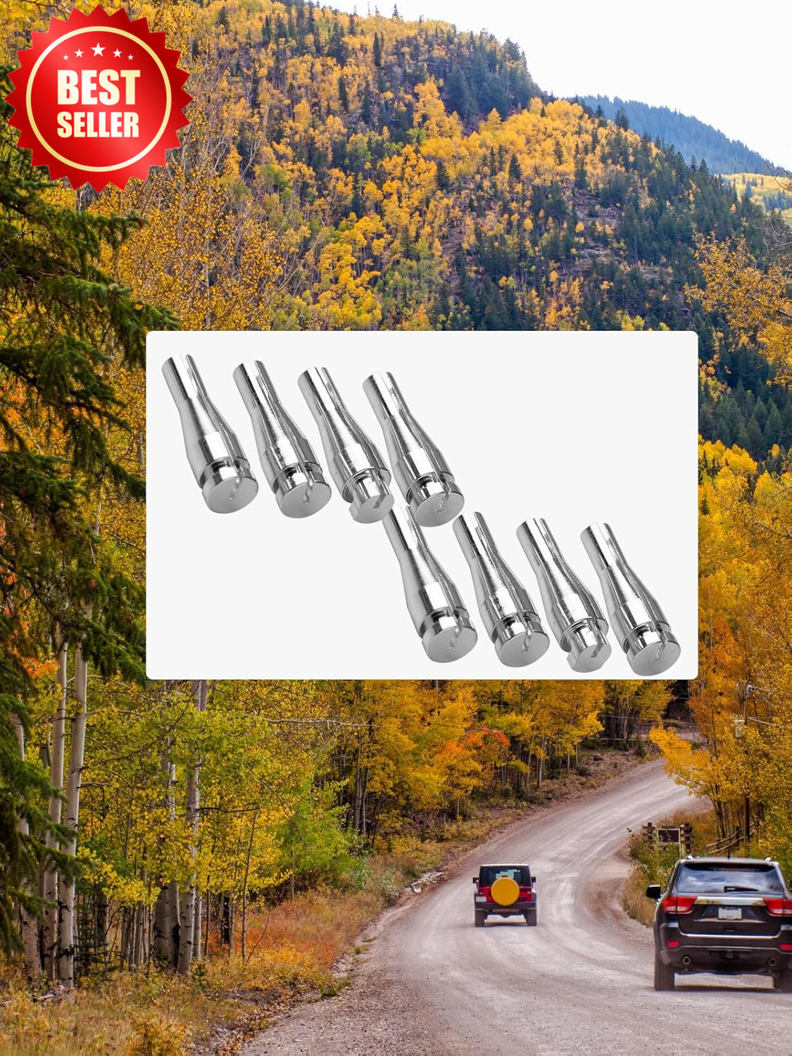 8 ENDS Door Latch Cable Repair Kit Compatible with Ford F150 F250 F350, E-Series