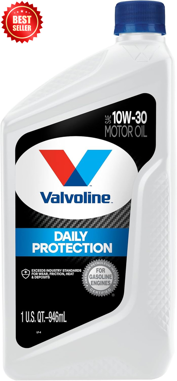 Bulk 6 x 1 QT Conventional Motor Oil 10W-30 Engine Car Truck SUV US