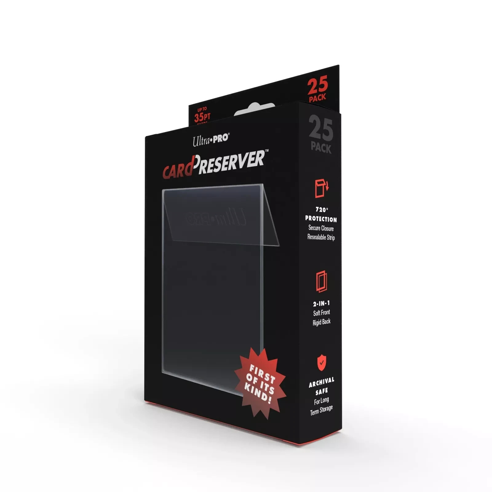 Ultra PRO Preserver Protection Resealable-Up To 35 PT Cards 25 Pack