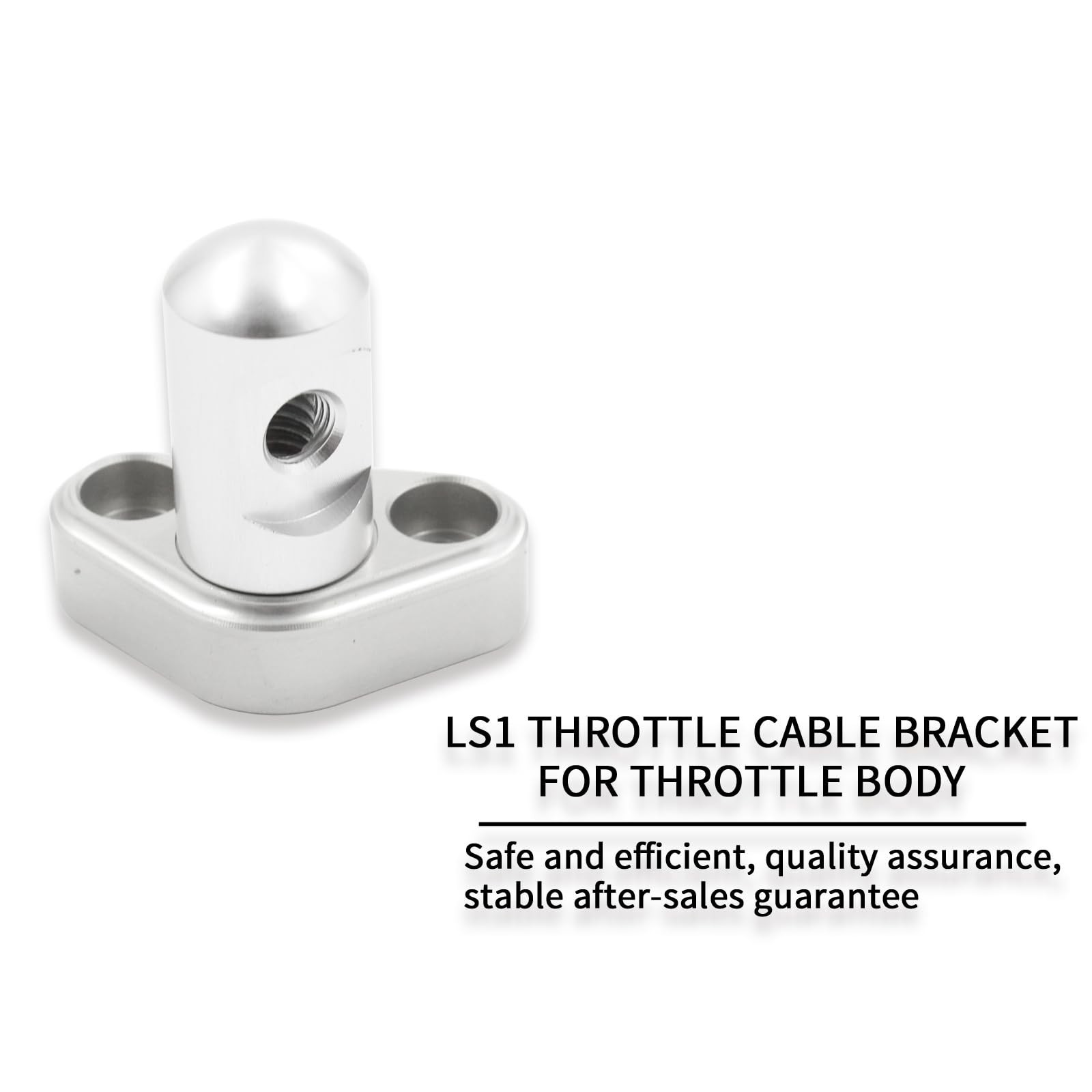 Throttle Cable Bracket Single Stud | Compatible for GM Throttle Body with 3″ …