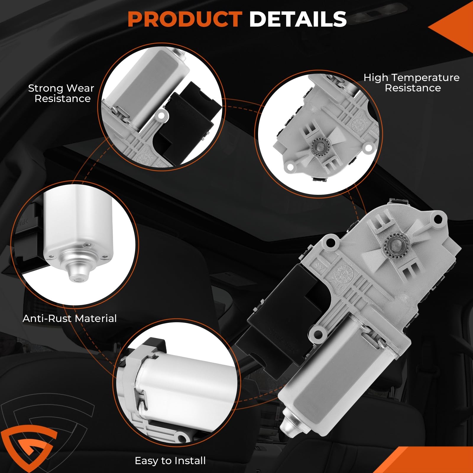 Sunroof Motor for Ford Explorer 20112017 Left & Right Replacement Parts