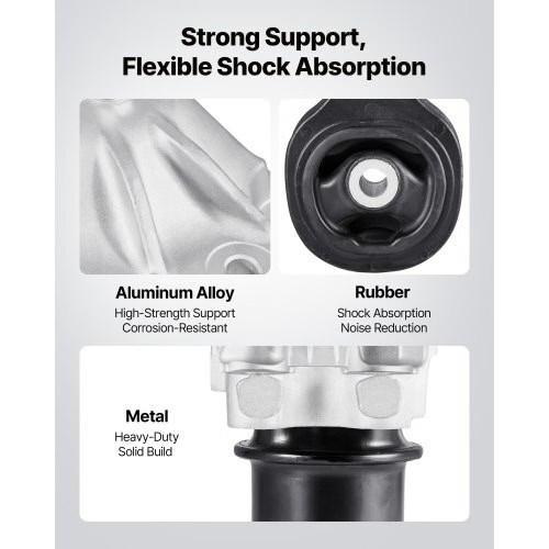 Engine Motor Mount and Transmission Mount Kit Replacement, Set of 3, Compatible