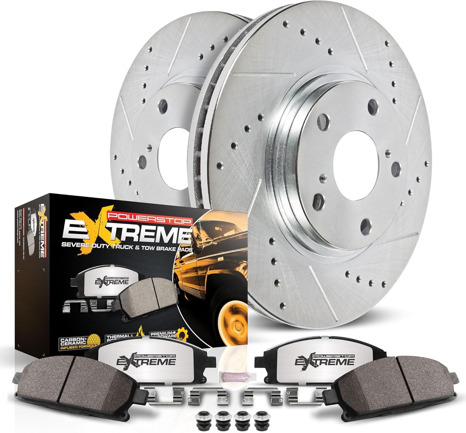 PowerStop Front Brake Kit for Ford Expedition F150 Lincoln Navigator