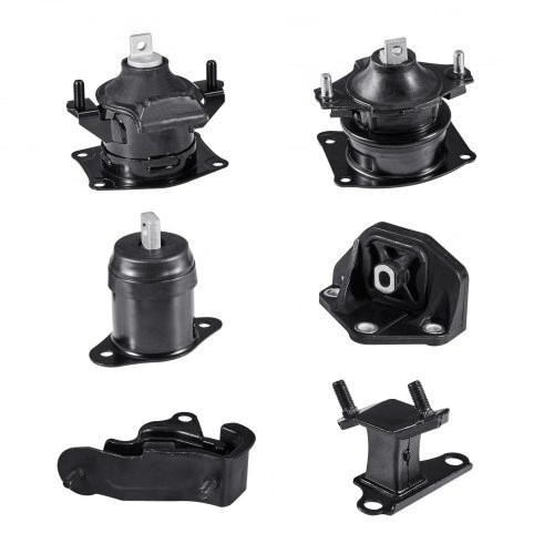 Engine Motor Mount and Transmission Mount Kit Replacement, Set of 6, Compatible