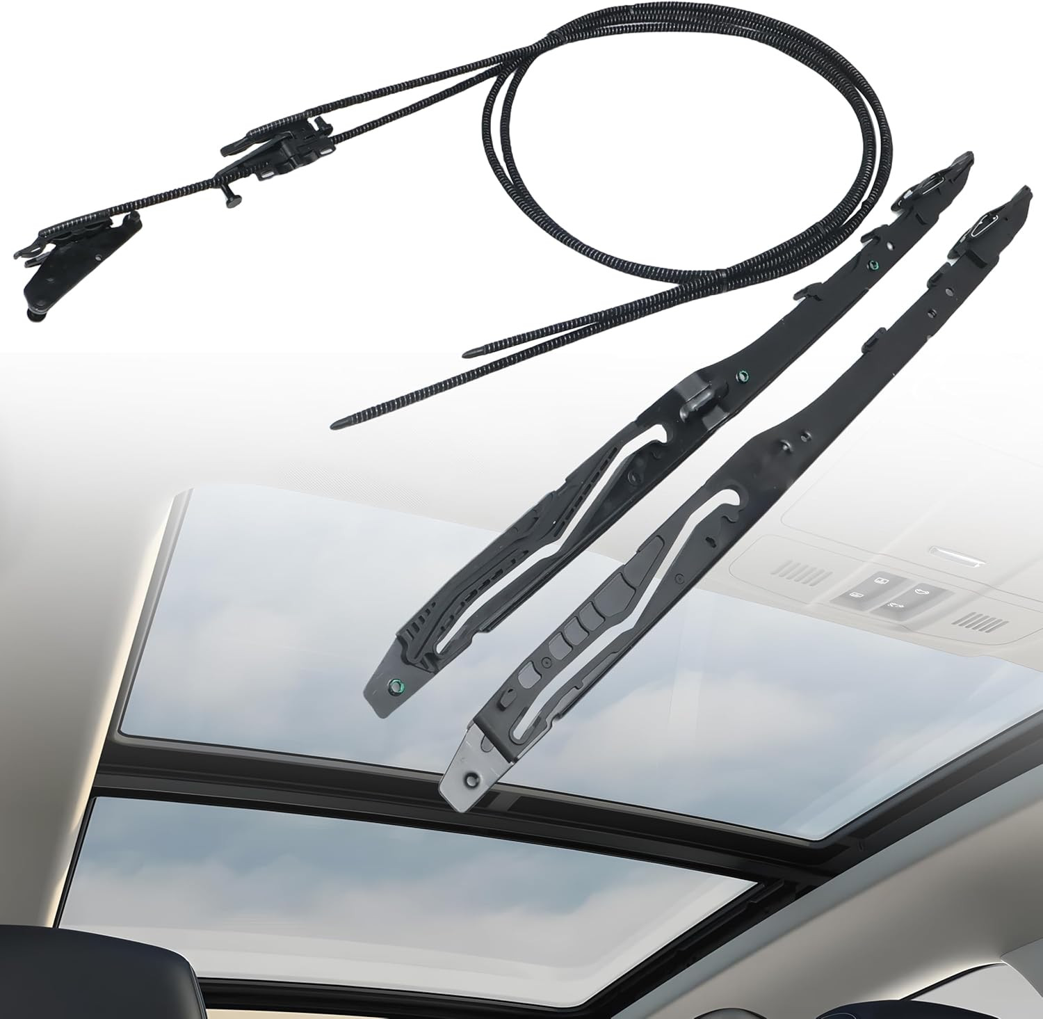 Sunroof Glass Track Repair Kit Ford F150 F250 Expedition Lincoln Navigator US