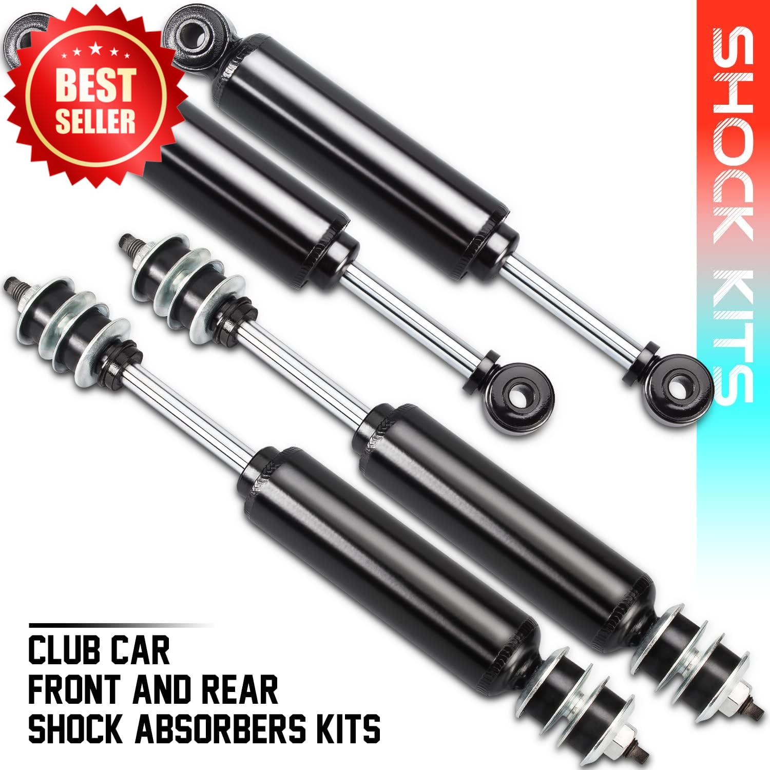 Golf Cart Front Rear Shock Absorbers G&E 1988-Up 2004-Up US