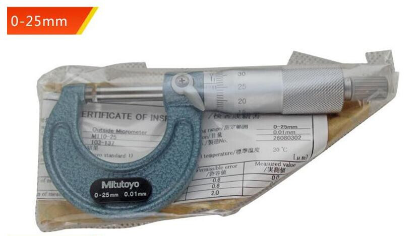 Mitutoyo outside micrometer 103-137 0-25mm Micrometers IP65 0.01mm Original Japn