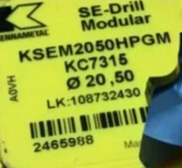 1PCS KENNAMETAL ORIGINAL NEW KSEM2050HPGM KC7315 2465988 20.5MM