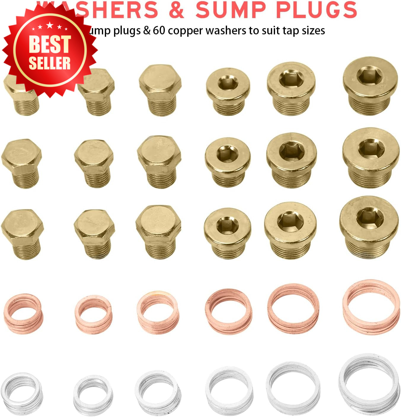 84 PC Oil Pan Drain Plug Thread Repair Kit M13-M22 Metric Rethread Auto US