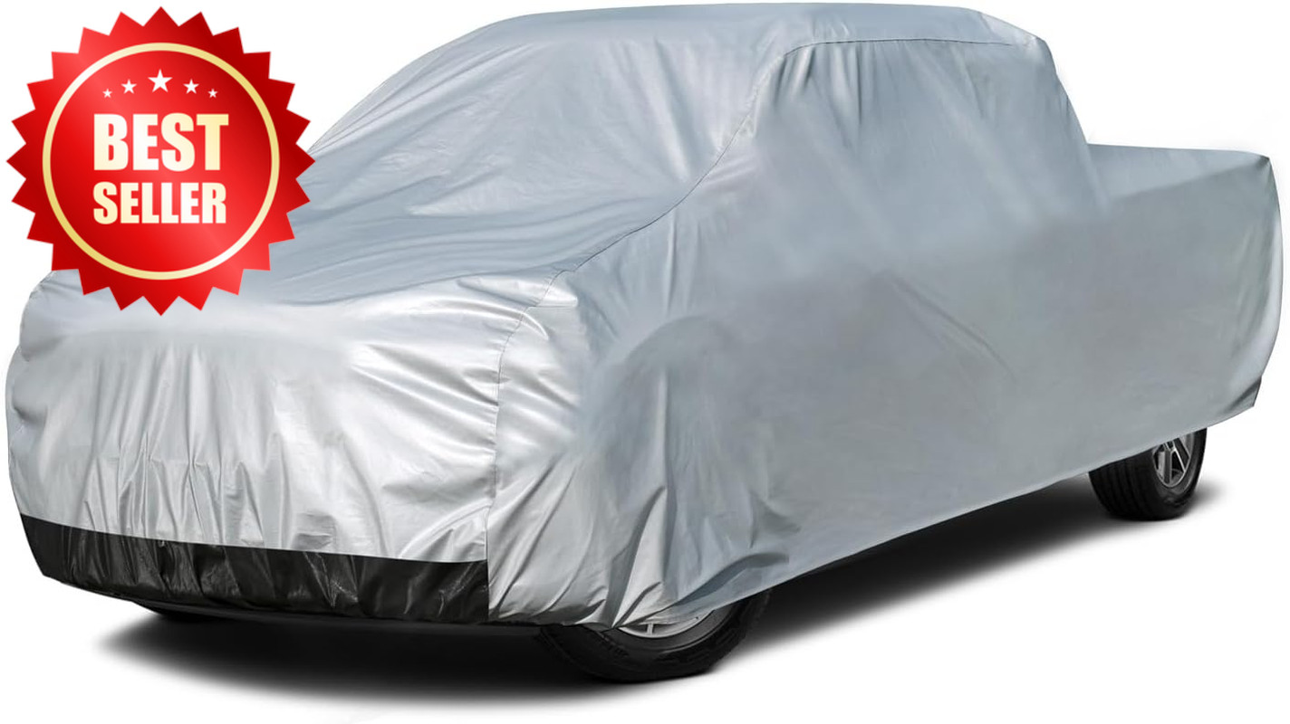 6 Layer Truck Cover Waterproof All Weather Heavy Duty Outdoor Pickup 228 Inch L