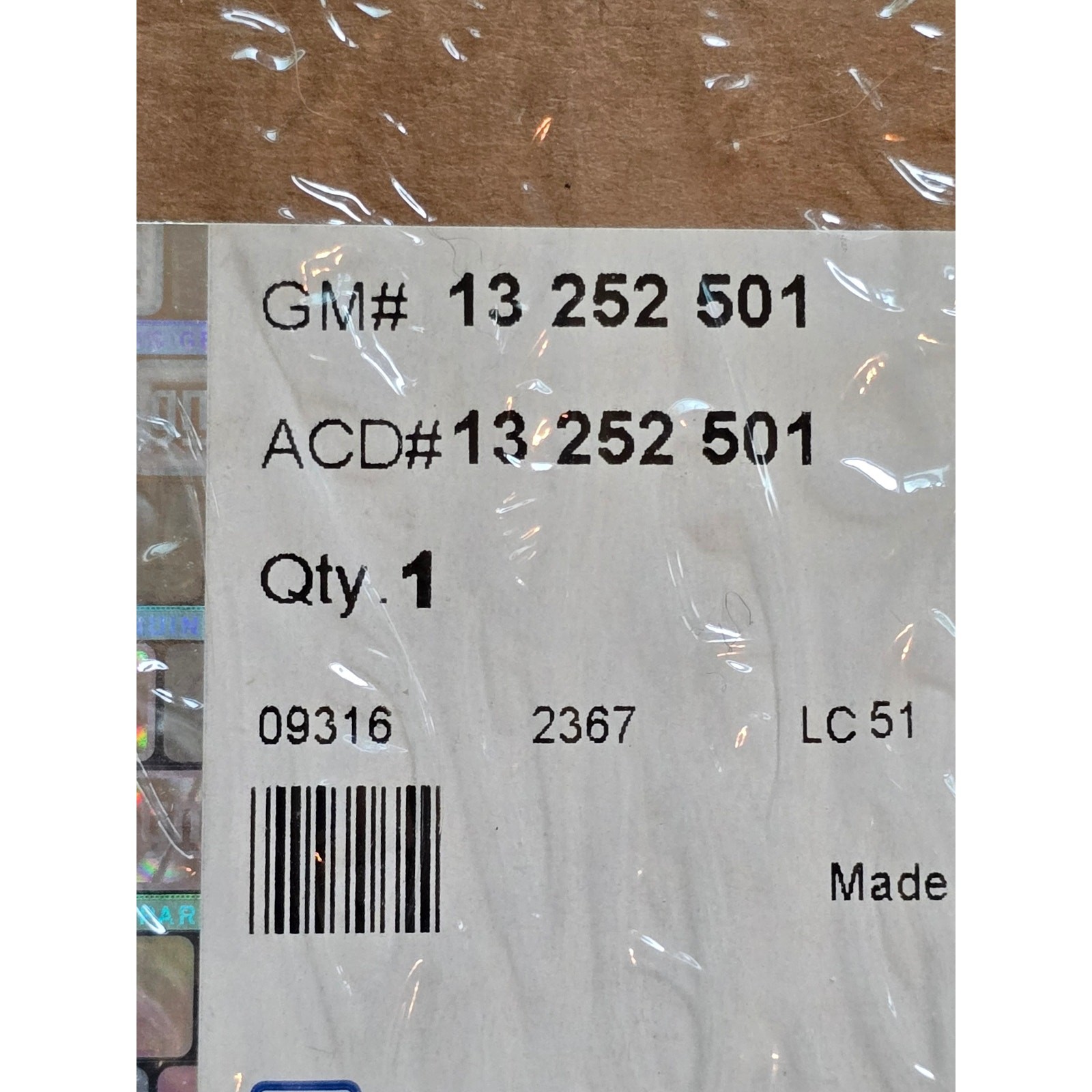 13252501 GM OEM Exhaust Converter Pipe Gasket