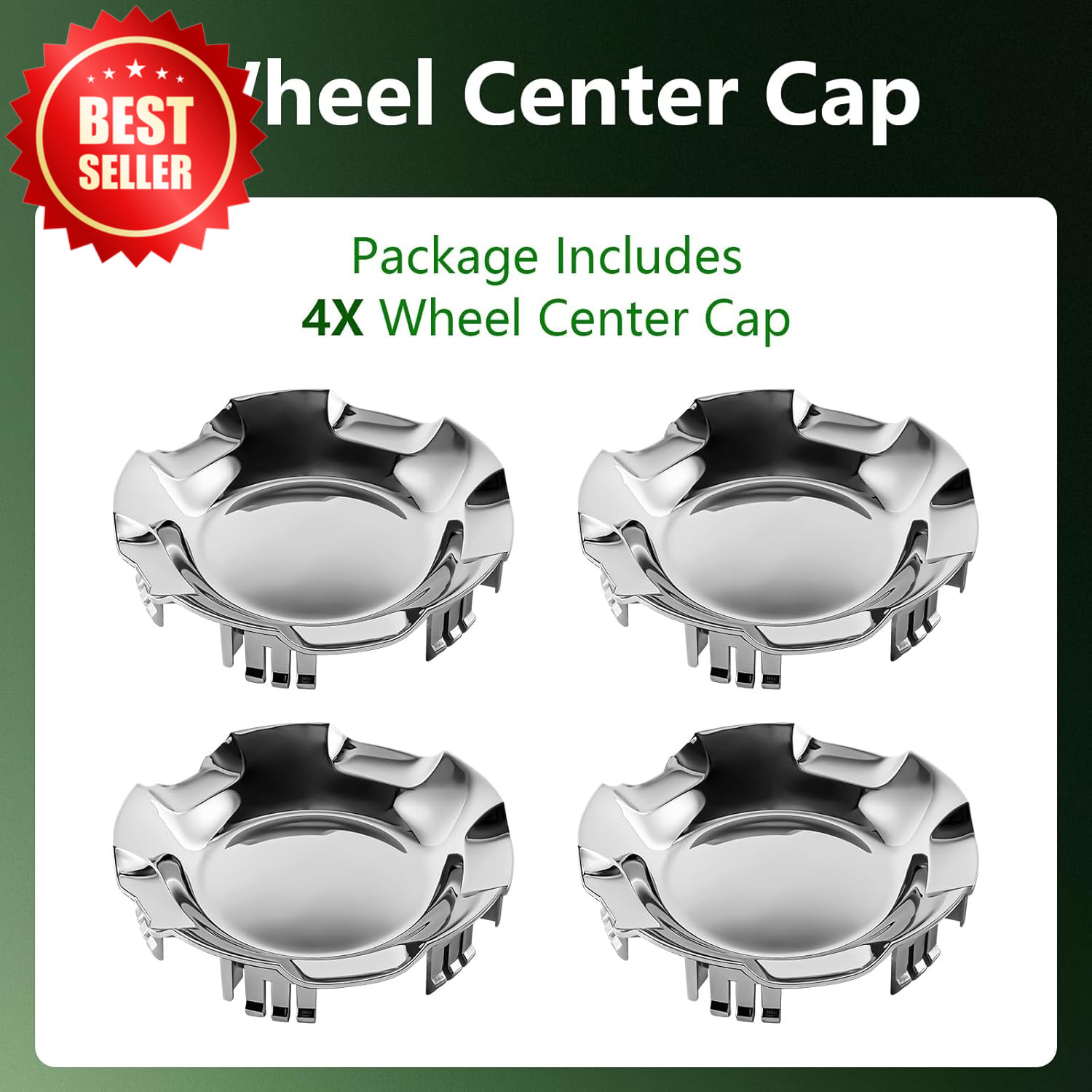 4pc 20″ Wheel Center Caps Hubcap Silverado Tahoe Suburban 9596007 07-14 US