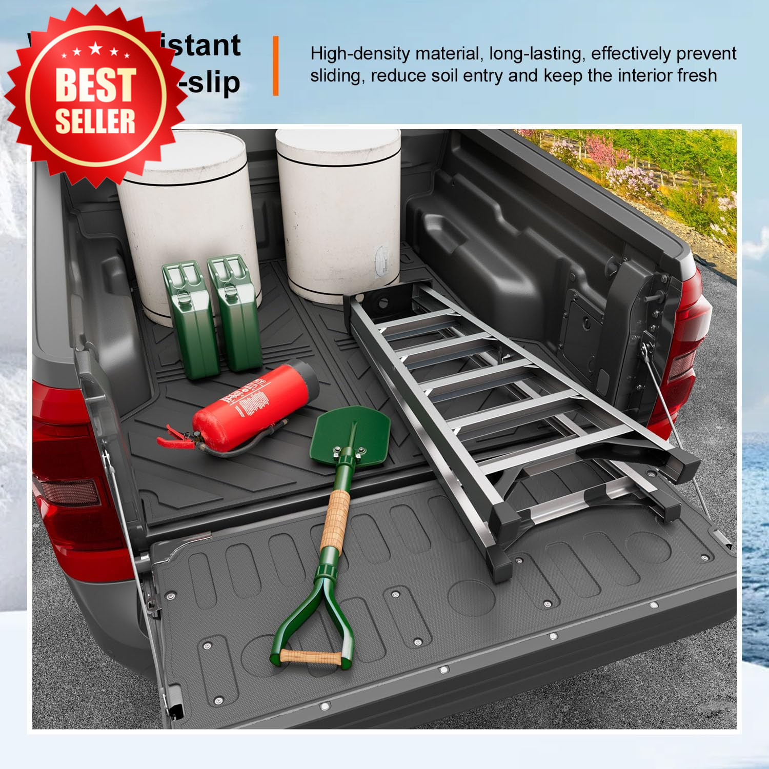Truck Bed & Tailgate Mat Liner Kit 22-25 Maverick All Weather Protector US