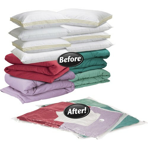 BagButton- Easy-to-use Vacuum Packaging Tool Turn ANY Trash Bag Into Space Bags