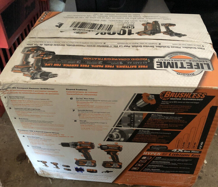 RIDGID BRAND NEW UNOPENED IN ORIGINAL SEAL AND BOX