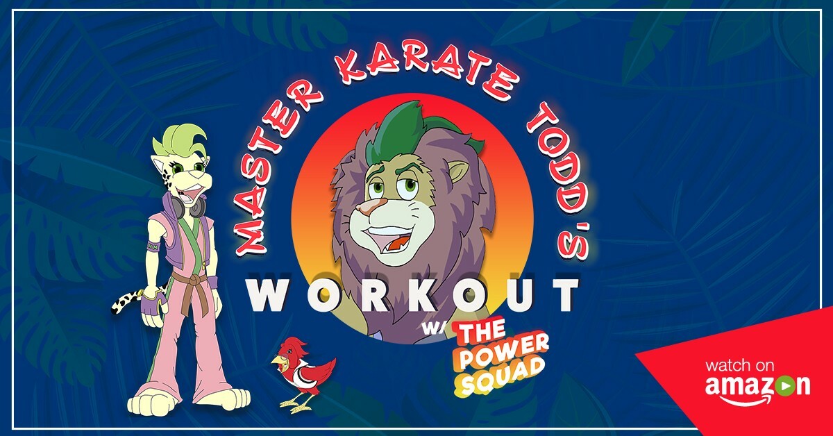 Master Karate Todd and the Power Squad Series ( Kids Karate Class for Beginners)