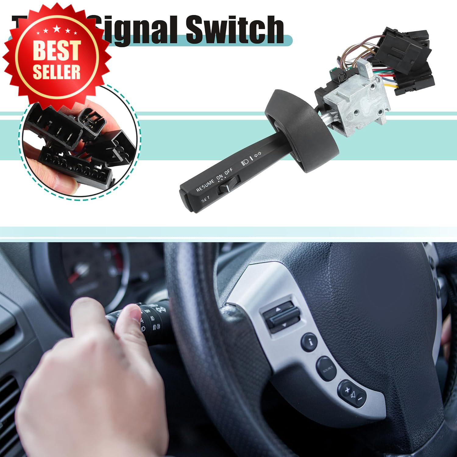Turn Signal Switch Combination Multifunction Volvo VNL 630 660 VNM 200 US