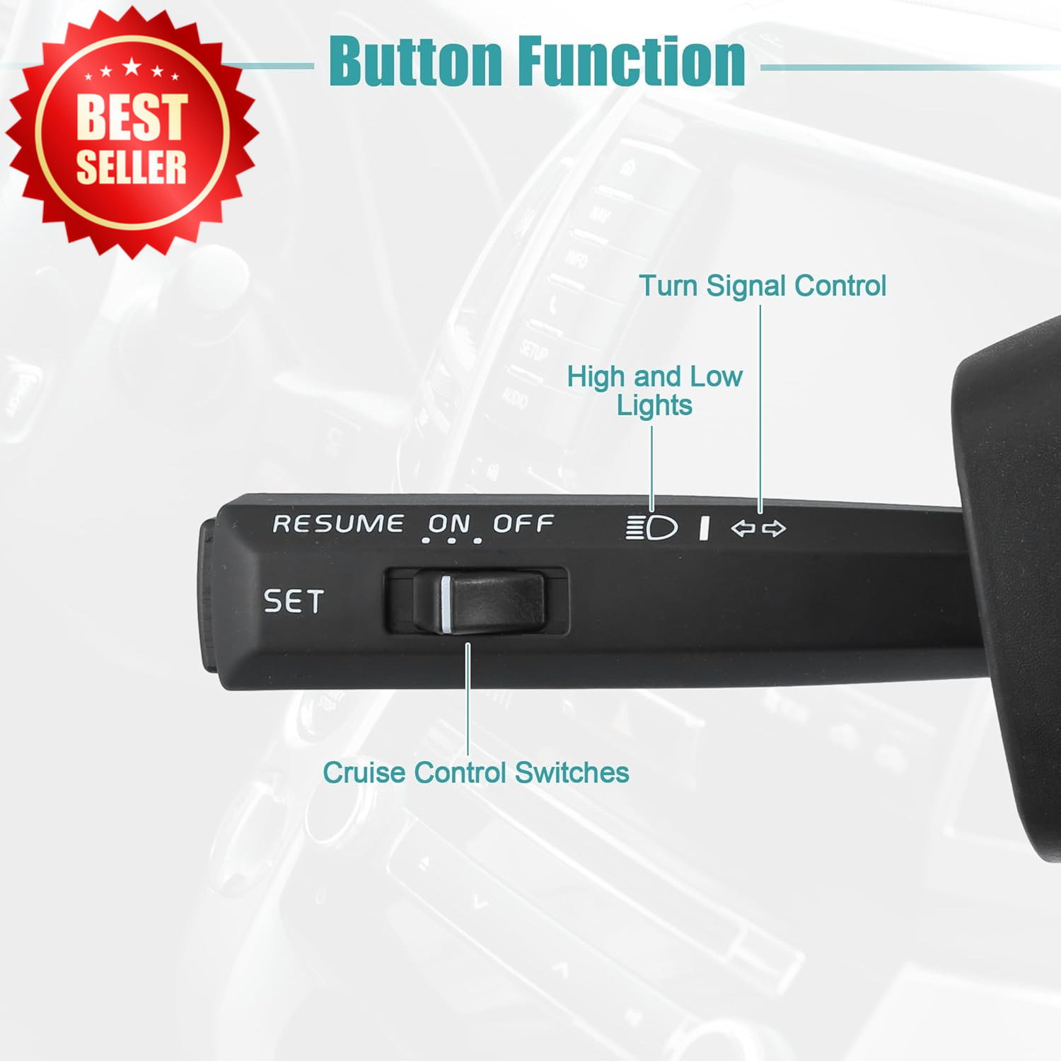 Turn Signal Switch Combination Multifunction Volvo VNL 630 660 VNM 200 US