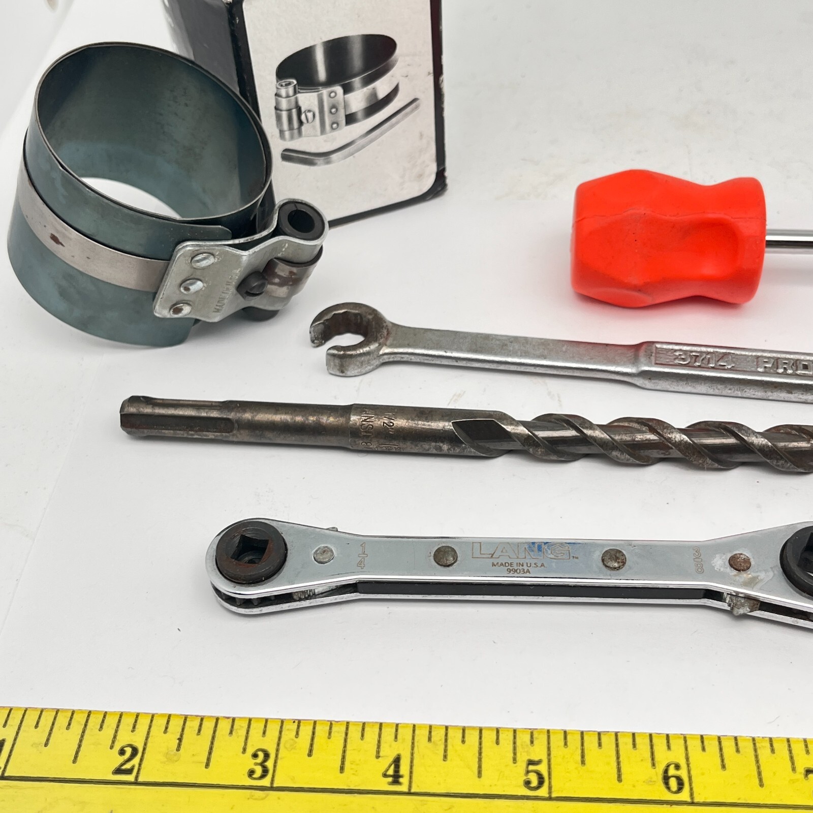 Misc Tools. ZIM No. 217 Ring Compressor Concrete Bit Screwrdiver Wrench