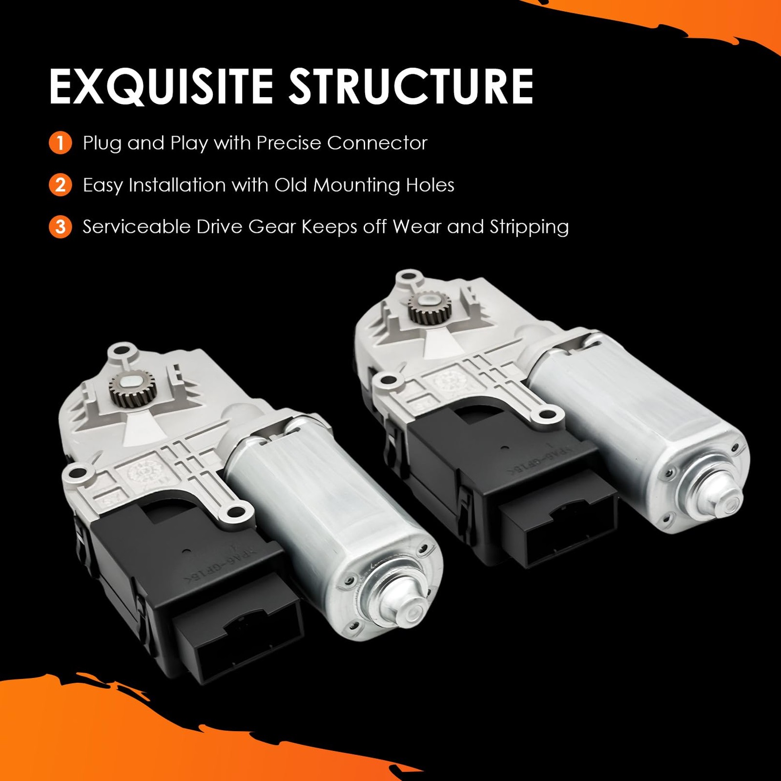 Aspaton 2 PCS Sunroof Moon Roof Motor Compatible with Explorer 2011-2017 Spor…