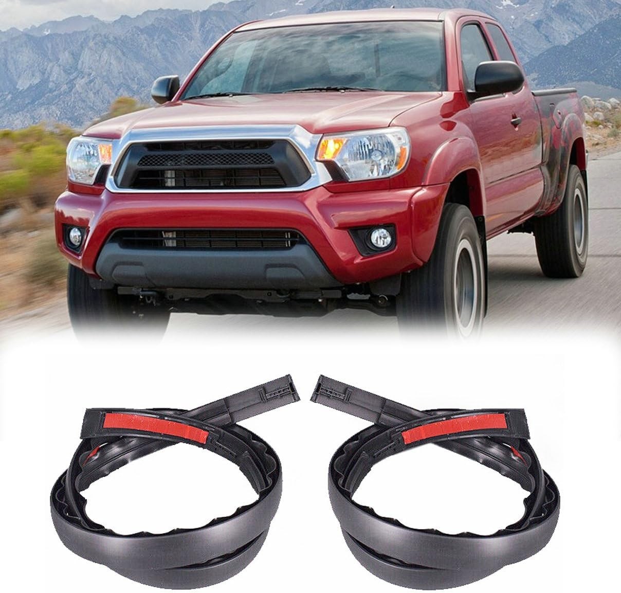 2 Pcs Roof Molding Drip Weatherstrip Tacoma Double Cab 2005-2015 US