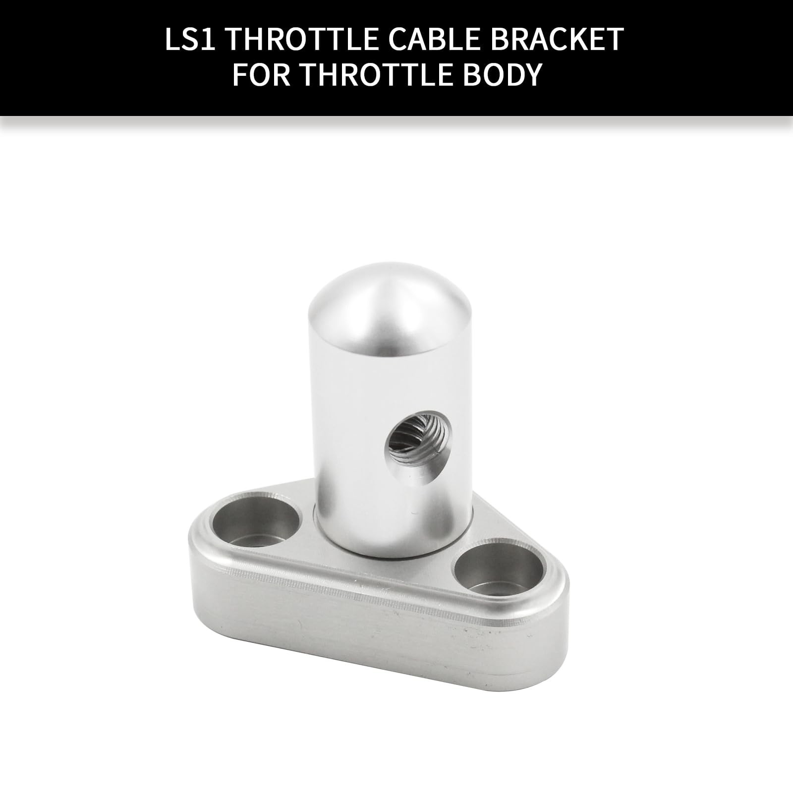 Throttle Cable Bracket Single Stud | Compatible for GM Throttle Body with 3″ …