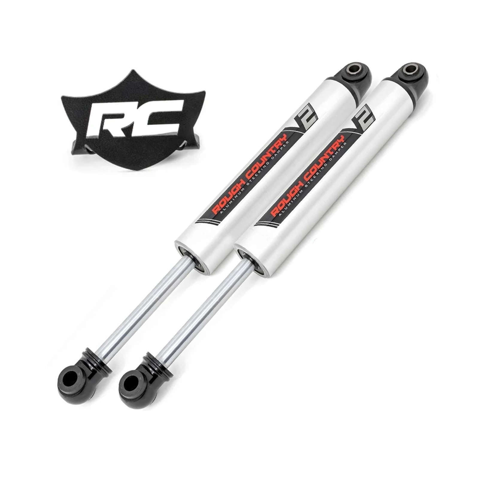 Rough Country V2 Dual Steering Stabilizer for 14-24 Ram 2500/3500 4WD – 8749470