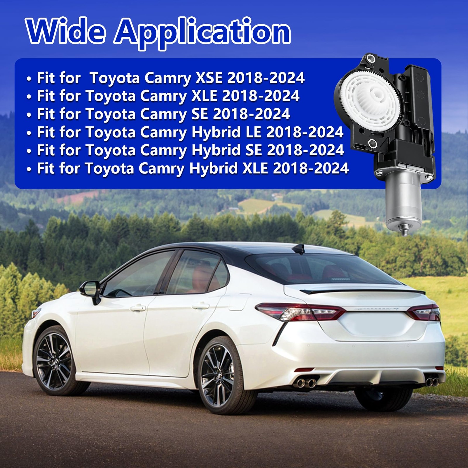 63260-06130 Panoramic Sunroof Motor Fit for Toyota Camry