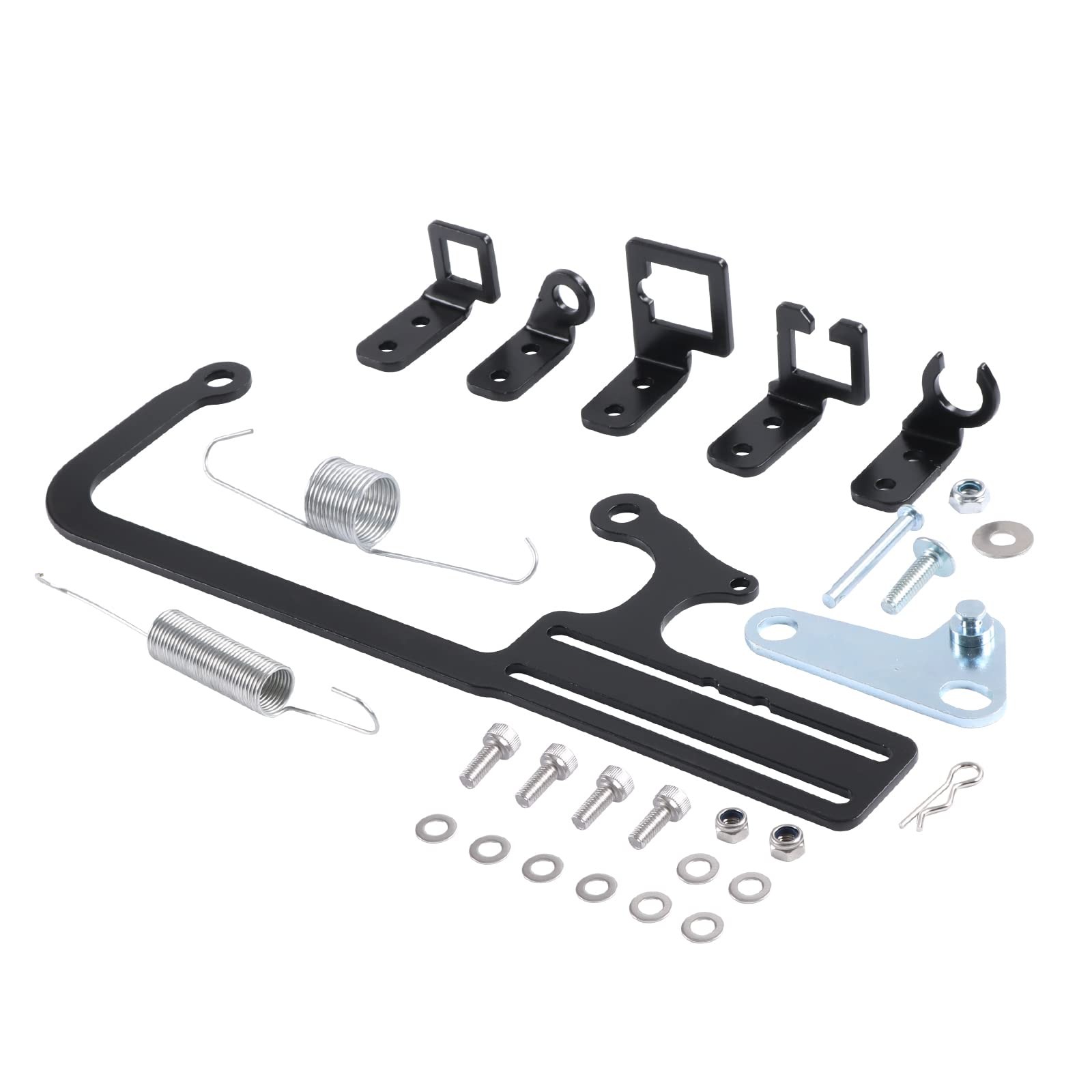 304147 EZ-EFI Cable Mount Kit Carburetor Throttle Cable Mount Bracket Steel B…