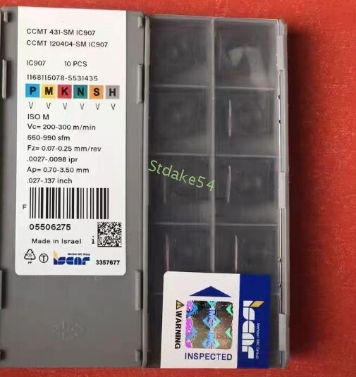 10pcs New original User Tools CCMT 120404-SM IC907 CCMT 431-SM