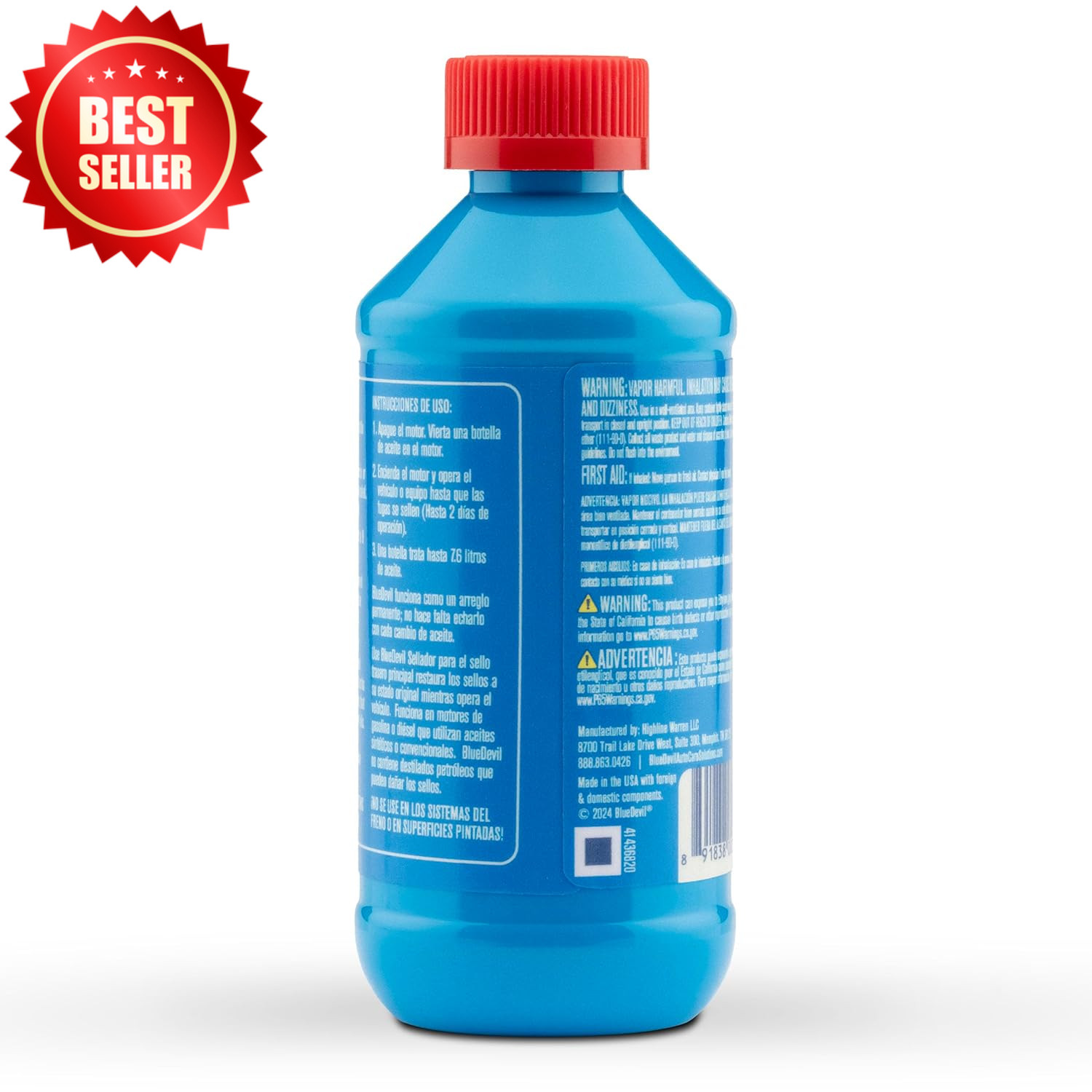 8 OZ Rear Main Sealer Engine Oil Leak Stopper Repair Fluid Automotive US