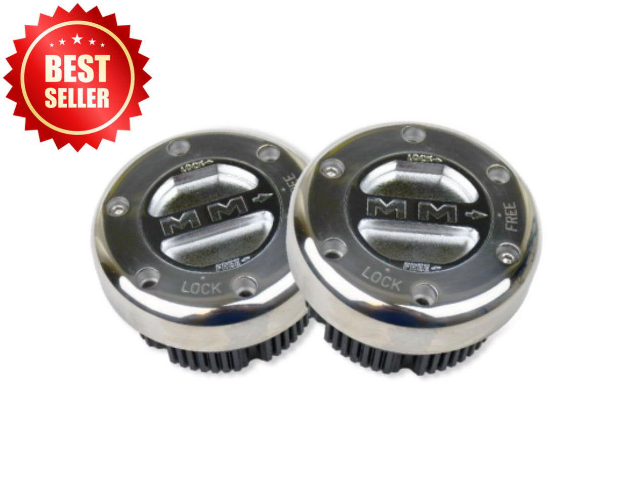 Pair Premium Locking Hubs Fits 99-04 F250 F350 F450 F550 Excursion US
