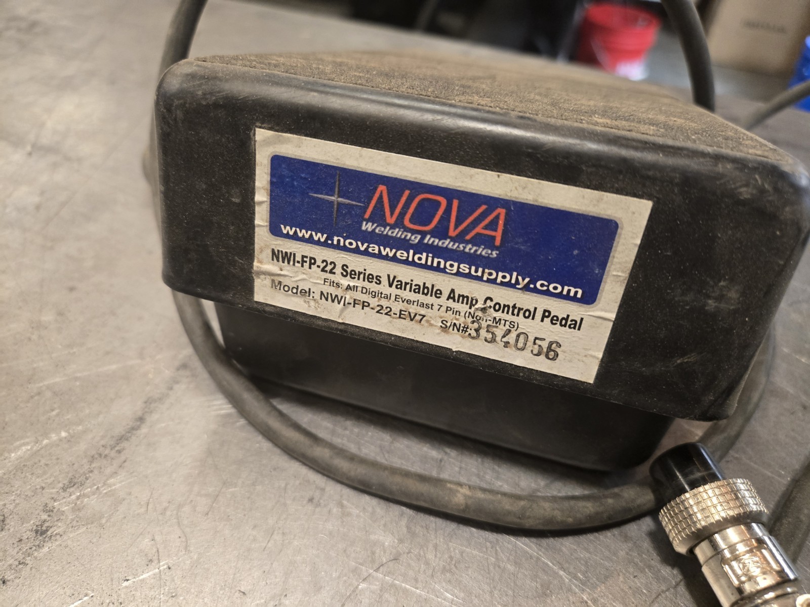 Used Welding NWI-FP-22 Series Variable Amp Control Pedal Welding !!!