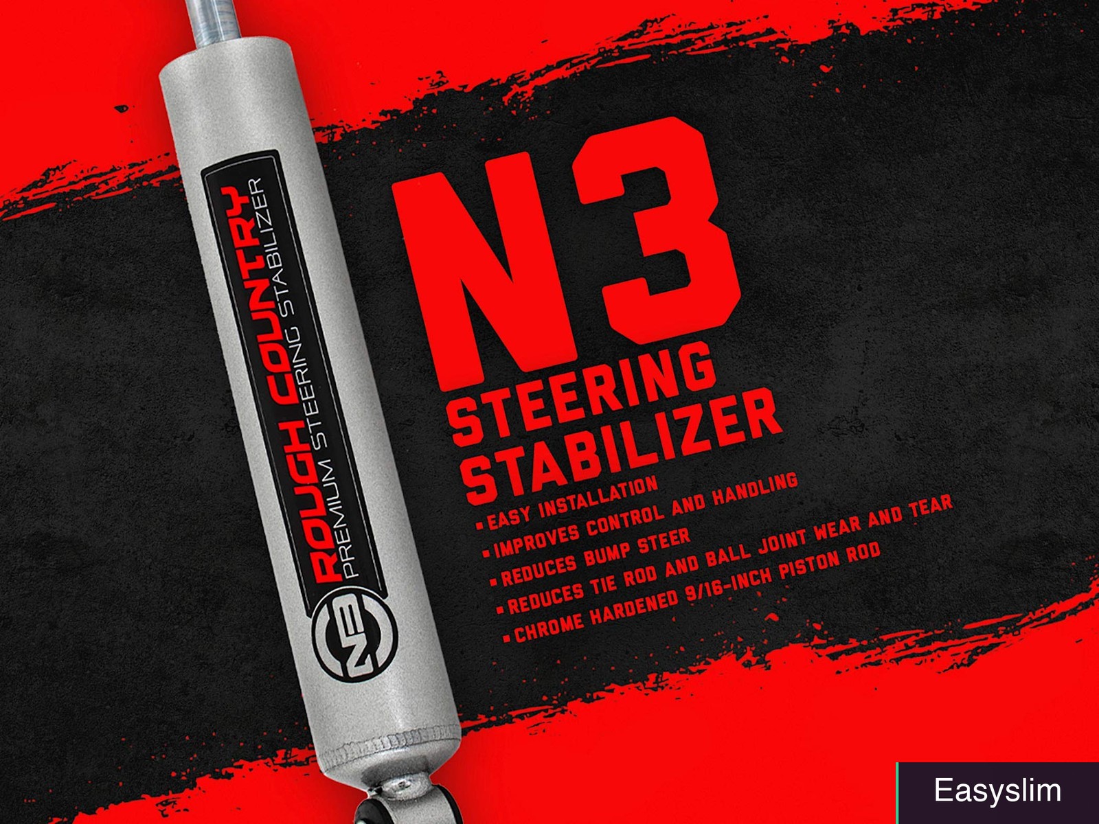 N3 Steering Stabilizer Front Suspension for 2010-2012 Ram 2500/3500