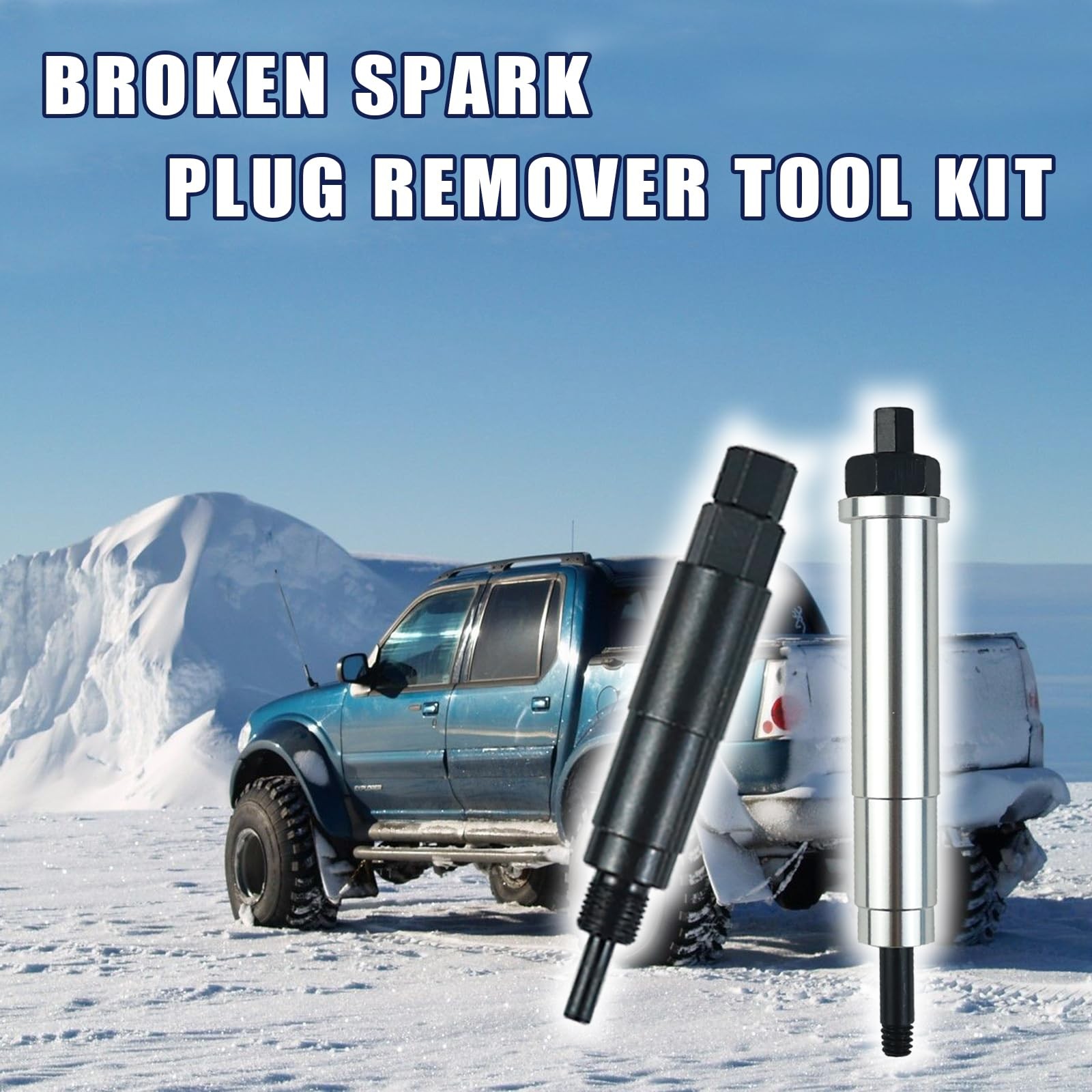 DOPPAPS 65600 Broken Spark Plug Remover Tool Kit Removal Plug…