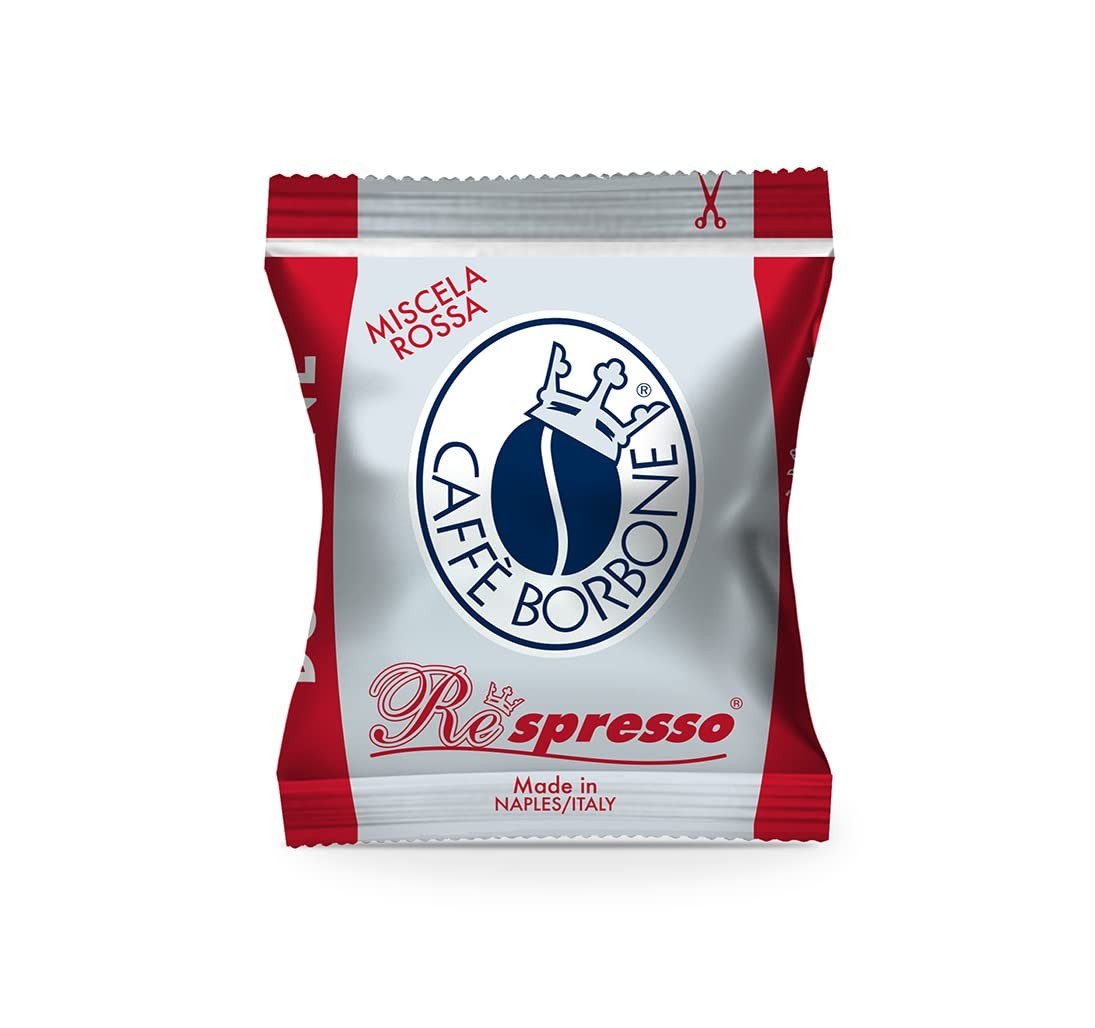 Coffee Respresso Red Blend 100 Capsules Compatible with Nespresso Home Machine
