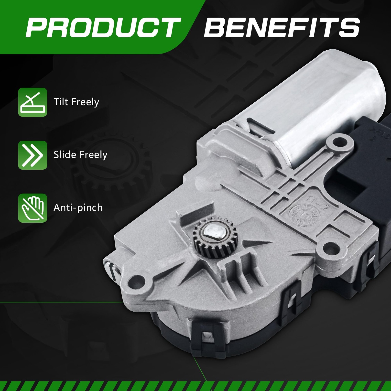 TCFWED Sunroof Moon Roof Motor Compatible with Ford Escape 2013-2017,Replace#…