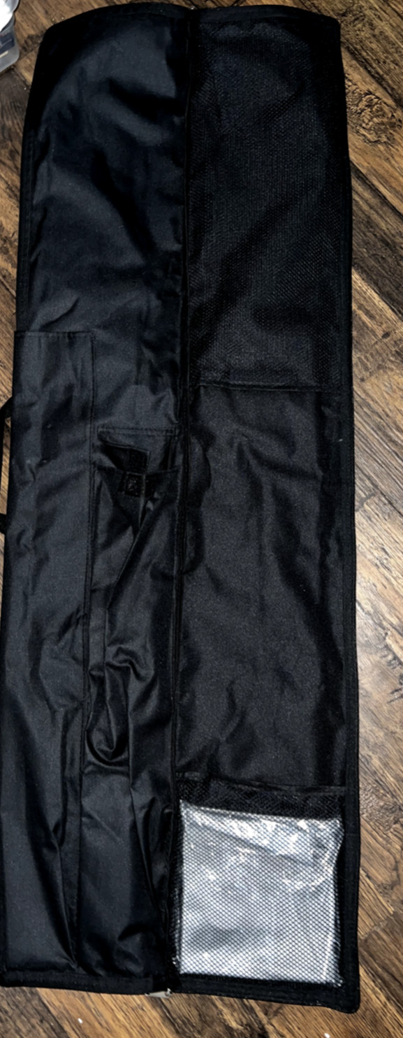 Flag Kit Carrying Case, Oxford Canvas Flag Kit Carrying Bag + WEIGHT BAG