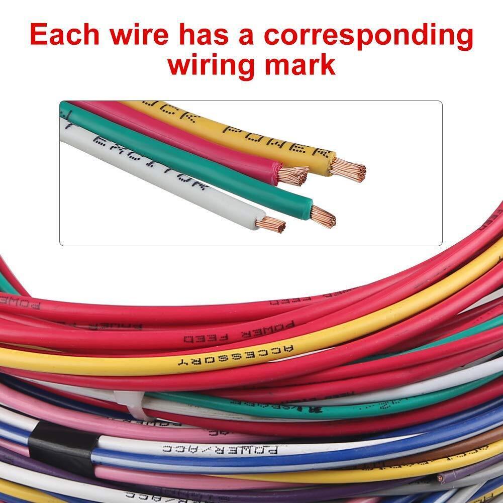 Professional Wiring Harness 14 Circuit Wiring Kit Universal Street Rod …