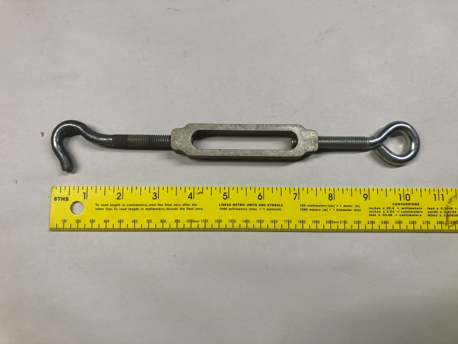 TOOLS TURNBUCKLES Vintage Lot 4 3/8″ Aluminum Body (M1554)