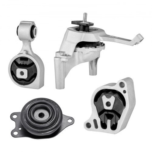 Engine and Transmission Motor Mount Kit Replacement, Set of 4, Compatible with