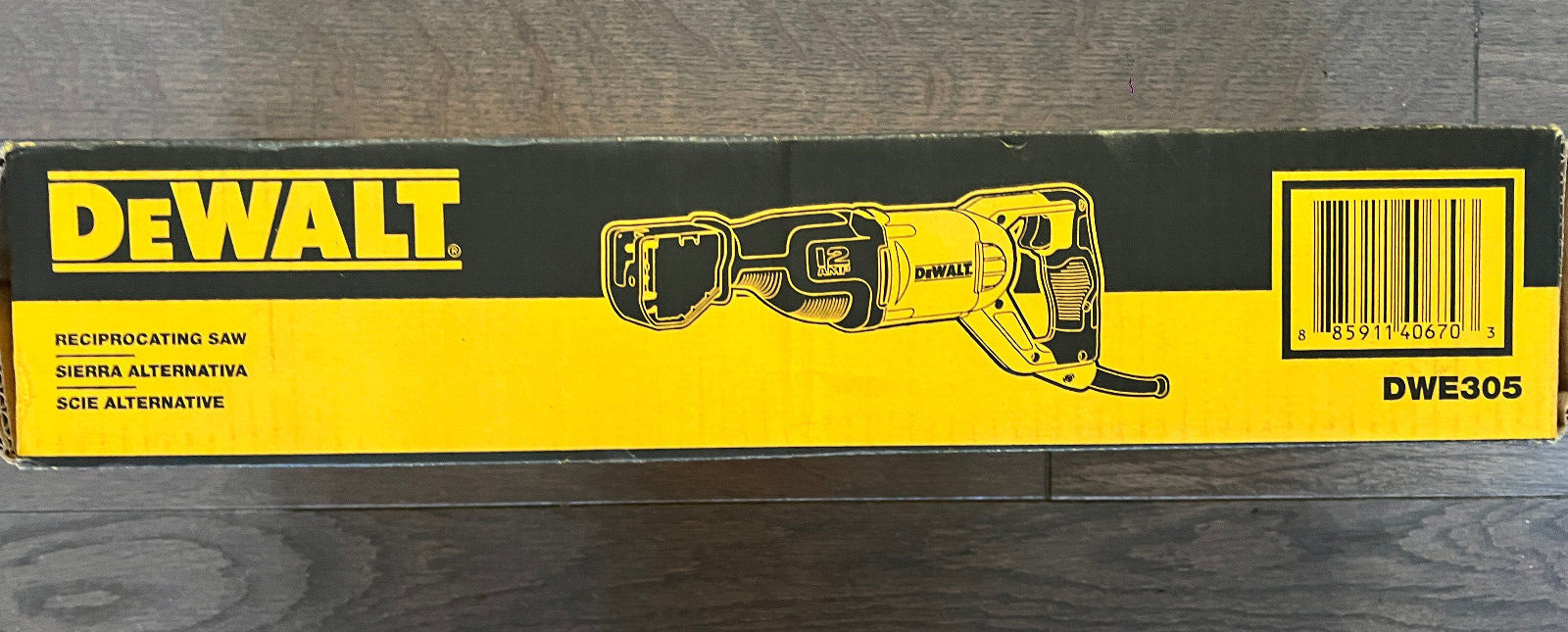 NEW DEWALT RECIPROCATING SAW DWE305