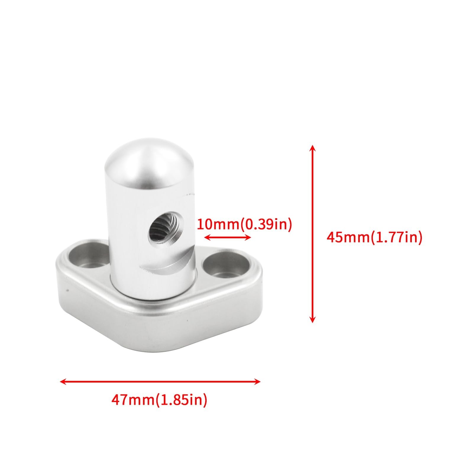 Throttle Cable Bracket Single Stud | Compatible for GM Throttle Body with 3″ …