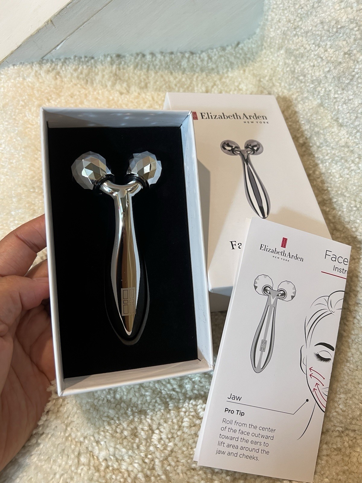 Elizabeth Arden Facial Roller Massager New With Box