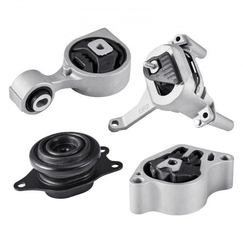 Engine and Transmission Motor Mount Kit Replacement, Set of 4, Compatible with